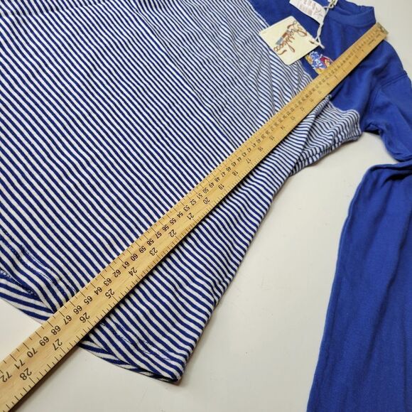 NEW KU KANSAS JAYHAWKS LONG SLEEVE EMBROIDERED TOP M MEDIUM NWT - Picture 3 of 9